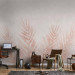 Wall Mural Pink Palm Leaves - Delicately Painted Exotic 148582 additionalThumb 4