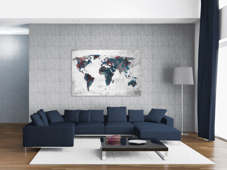 Canvas Print Undiscovered continents 55382 additionalImage 3