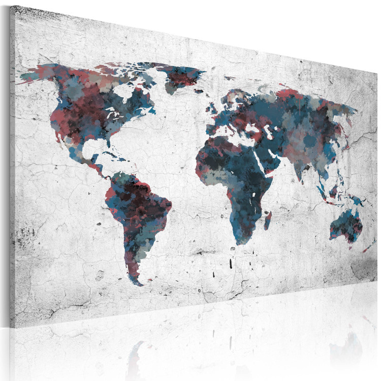Canvas Print Undiscovered continents 55382 additionalImage 2