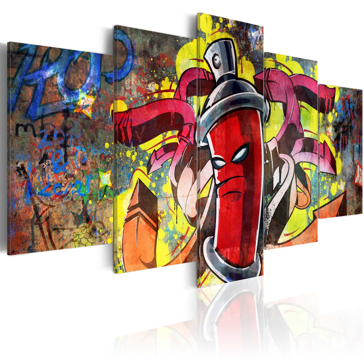 Canvas Angry spray can 55682 additionalImage 2