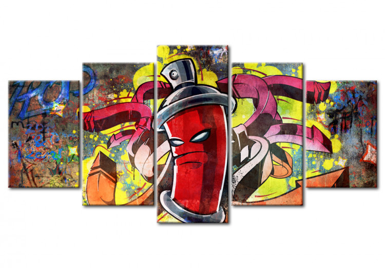 Canvas Angry spray can 55682