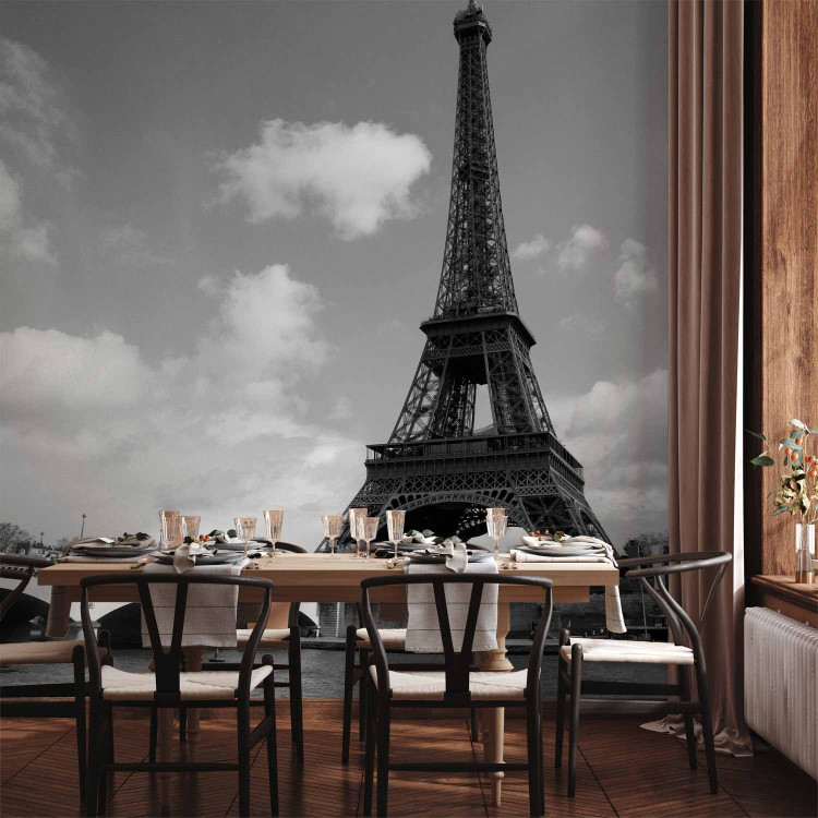 Wall Mural Urban Architecture of Paris - River Seine Flowing Beside the Eiffel Tower 59882 additionalImage 4