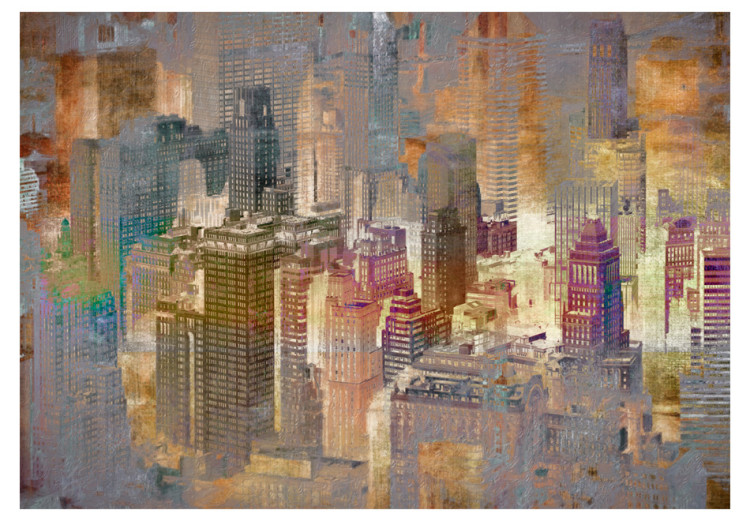 Wall Mural City ​​in the mist 61482 additionalImage 1