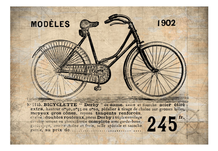 Photo Wallpaper Old School Bicycle 64582 additionalImage 1