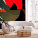 Wall Mural Modern abstraction - composition in painted geometric figures 97682