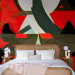 Wall Mural Modern abstraction - composition in painted geometric figures 97682 additionalThumb 2