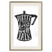 Wall Poster Coffee First Then We'll Talk - black coffee pot with white texts 114792 additionalThumb 19