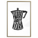 Wall Poster Coffee First Then We'll Talk - black coffee pot with white texts 114792 additionalThumb 14