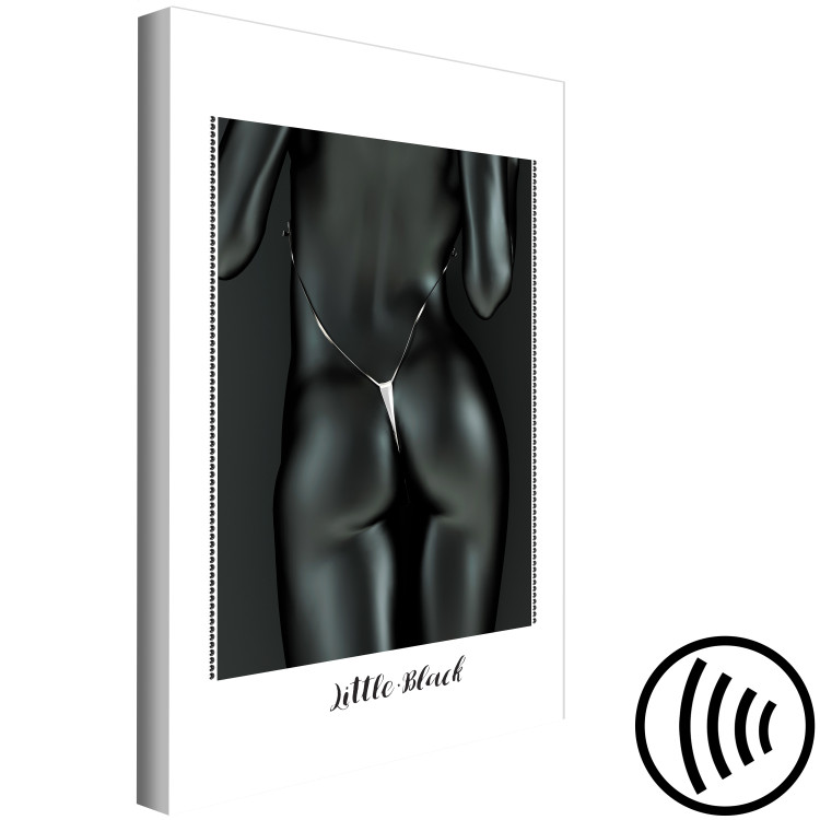 Canvas Print Dimension of Beauty (1-part) - Black and White Art of Female Nude 114992 additionalImage 6