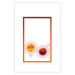 Poster Mars and Venus - abstraction with a pair of planets and gender symbols on a white background 116792 additionalThumb 19
