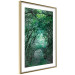 Poster Green Pergola - landscape with a passage among leaves and tree branches 117892 additionalThumb 6