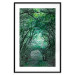 Poster Green Pergola - landscape with a passage among leaves and tree branches 117892 additionalThumb 15