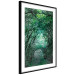 Poster Green Pergola - landscape with a passage among leaves and tree branches 117892 additionalThumb 11