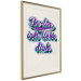 Poster Berlin Ich Liebe Dich - graffiti with German texts against a beige background 118792 additionalThumb 2