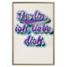 Poster Berlin Ich Liebe Dich - graffiti with German texts against a beige background 118792 additionalThumb 20