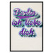 Poster Berlin Ich Liebe Dich - graffiti with German texts against a beige background 118792 additionalThumb 24