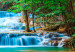 Canvas Print Waterfall in Kanchanaburi (3 Parts) 122192 additionalThumb 5