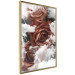 Poster Roses in the Clouds - red flowers amidst clouds above city streets 122792 additionalThumb 12