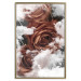 Poster Roses in the Clouds - red flowers amidst clouds above city streets 122792 additionalThumb 20