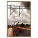 Wall Poster Before the Journey - landscape of train station against cloudy sky 124392 additionalThumb 16