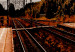 Wall Poster Before the Journey - landscape of train station against cloudy sky 124392 additionalThumb 9
