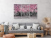 Canvas Print Blooming Magnolias - triptych with magnolia trees and pink flowers 128792 additionalThumb 3