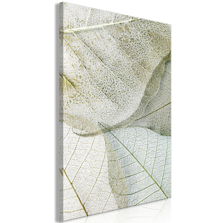 Canvas Print Foliage Configuration (1-piece) Vertical - texture of bright leaves 130392 additionalImage 2
