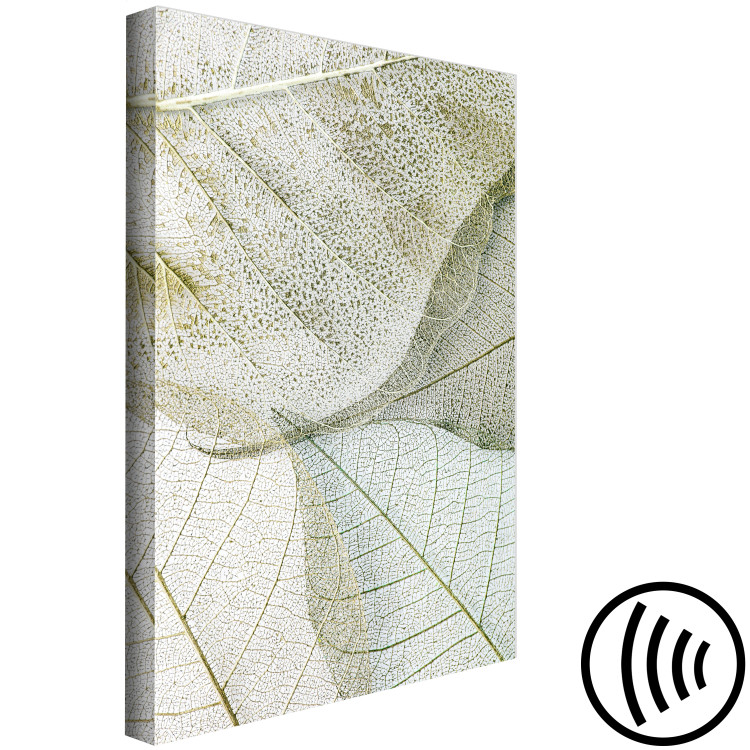 Canvas Print Foliage Configuration (1-piece) Vertical - texture of bright leaves 130392 additionalImage 6