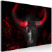 Canvas Print Angry Bull (1-piece) Wide - first variant - abstraction 130492 additionalThumb 2