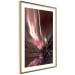 Poster Senna Land - night landscape of pink aurora surrounded by mountains 132092 additionalThumb 9