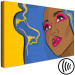 Canvas Woman's face - youth graphic in pop art style 132192 additionalThumb 6