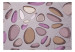 Wall Mural Abstract stones - colorful stones on a pink background 134492 additionalThumb 1