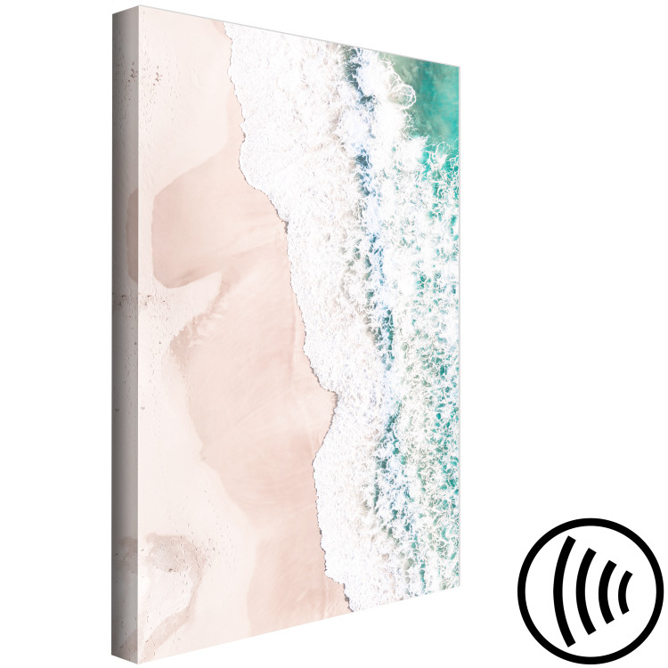 Canvas Print Turquoise Waves - Sea Coast from Aerial view with Waves 135292 additionalImage 6