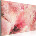 Canvas Print Pink Dawn - Abstraction with blurry roses and fragments of flowers 135492 additionalThumb 2