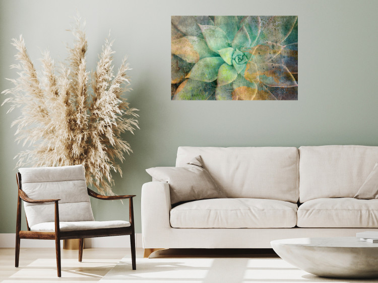Wall Poster Shades of Bloom - colorful composition of a flower in different lights 135792 additionalImage 15