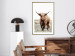 Wall Poster Young Bull - animal against a rural landscape and clear sky 137692 additionalThumb 9