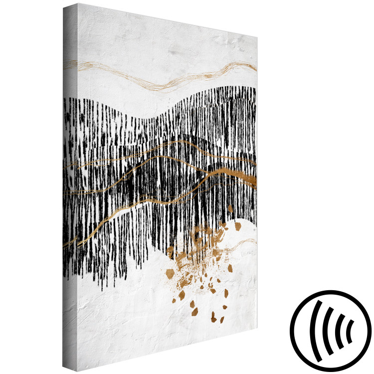 Canvas Wild Trails - Abstract Representation of a Mountain Landscape 145492 additionalImage 6