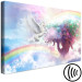 Canvas Art Print Unicorn and Magic Tree - Fairy-Tale and Rainbow Land in the Clouds 148792 additionalThumb 6