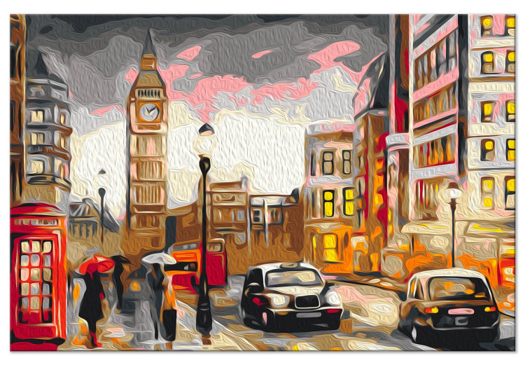 Paint by number Life in London - Urban Landscape With Big Ben in the Background 149792 additionalImage 6