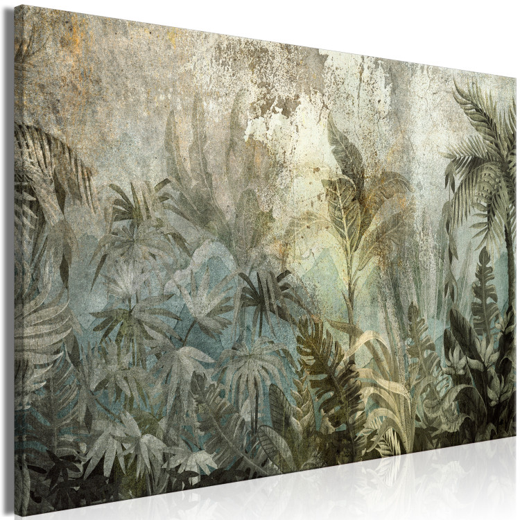 Large canvas print Tropics - Exotic Island Forest in Natural Green Colors [Large Format] 151492 additionalImage 3