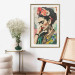 Poster Portrait in Profile - Frida Kahlo Against a Cracked Wall 152192 additionalThumb 16