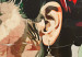 Poster Portrait in Profile - Frida Kahlo Against a Cracked Wall 152192 additionalThumb 3