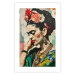 Poster Portrait in Profile - Frida Kahlo Against a Cracked Wall 152192 additionalThumb 20