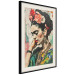 Poster Portrait in Profile - Frida Kahlo Against a Cracked Wall 152192 additionalThumb 9