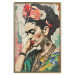 Poster Portrait in Profile - Frida Kahlo Against a Cracked Wall 152192 additionalThumb 22