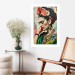 Poster Portrait in Profile - Frida Kahlo Against a Cracked Wall 152192 additionalThumb 12