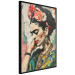 Poster Portrait in Profile - Frida Kahlo Against a Cracked Wall 152192 additionalThumb 8