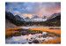 Wall Mural Approaching Spring Landscape - Mountain Landscape with Rocky Lake 59992 additionalThumb 1
