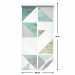 Modern Wallpaper Triangles and Squares (Green) 108003 additionalThumb 7