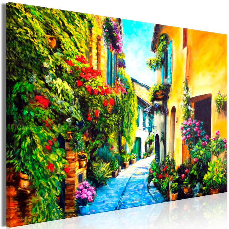 Canvas Art Print Beautiful Street (1 Part) Wide 108203 additionalImage 2